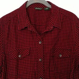 Buffalo check Eddie Bauer flannel.